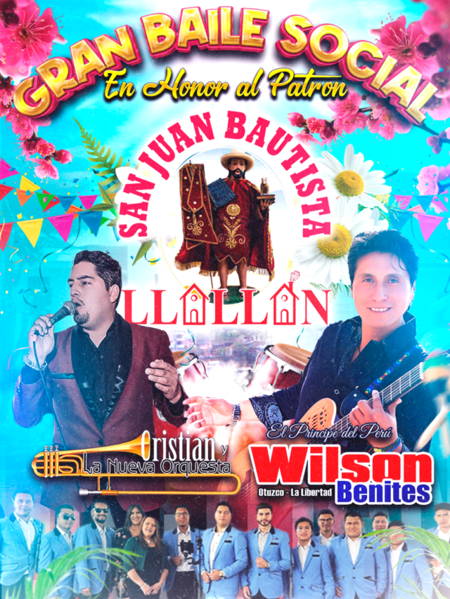 Fiesta Patronal Llallán – Chilete 2023