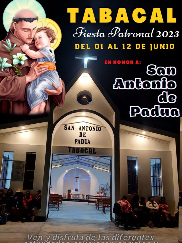 Programa Fiesta Patronal Tabacal 2023